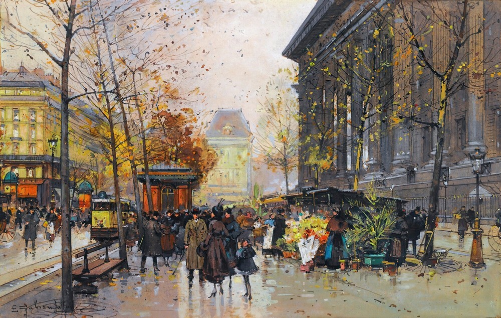 Le Marché Aux Fleurs, La Madeleine