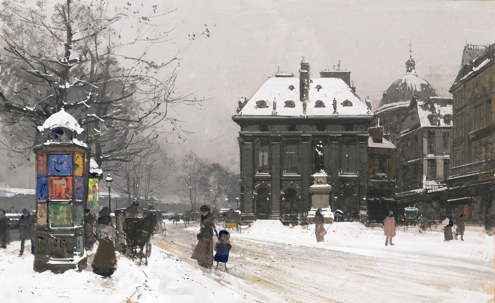 Les Quais De La Seine (L’hiver)