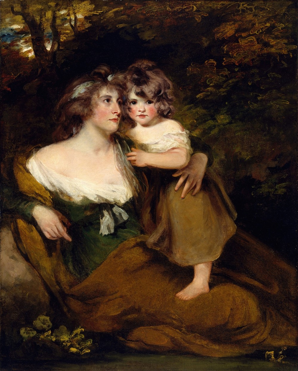 The Countess of Darnley and her Daughter, Lady Elizabeth Bligh (circa 1795)