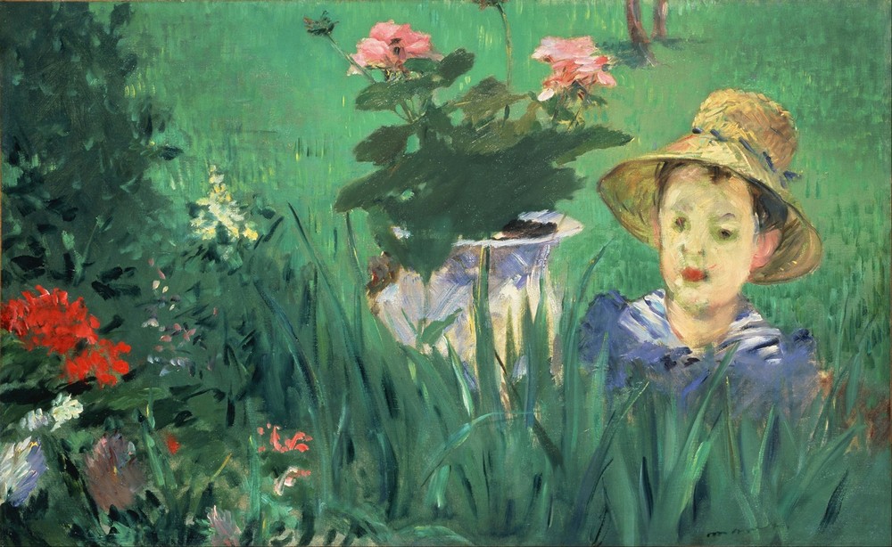 Boy In Flowers (Jacques Hoschedé)