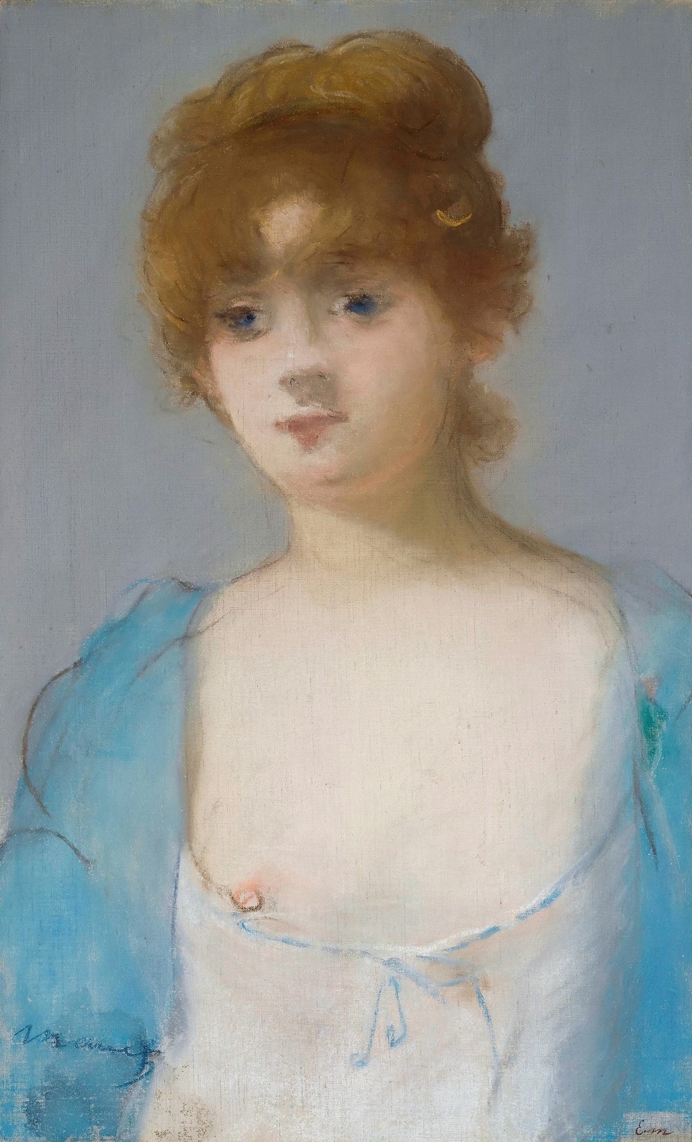 Jeune Fille En Déshabillé