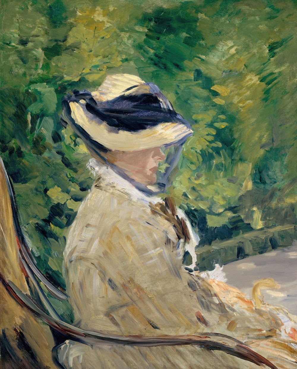 Madame Manet (Suzanne Leenhoff, 1829–1906) at Bellevue