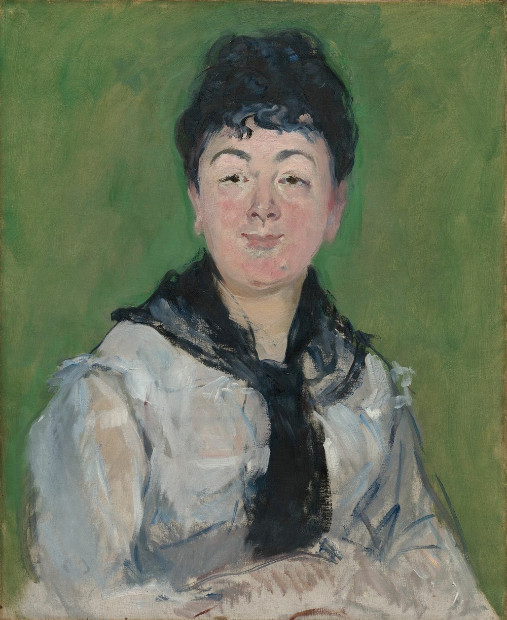Portrait of a Woman with a Black Fichu (c. 1878)