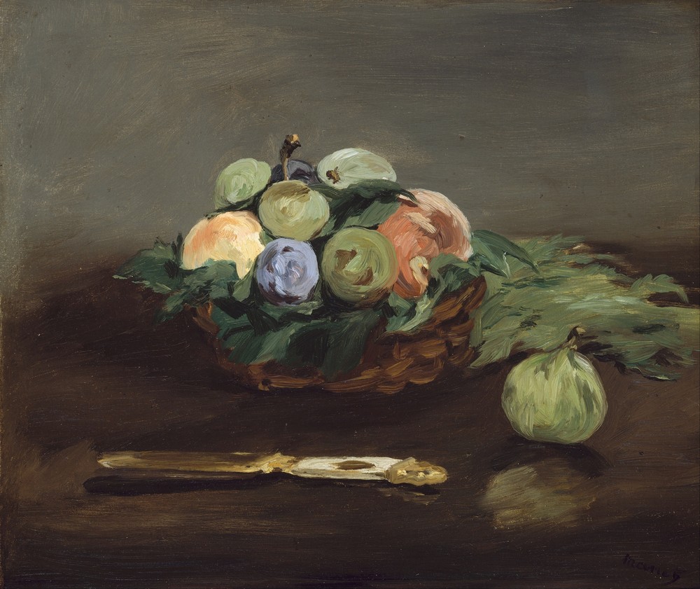 Basket of Fruit (circa 1864)