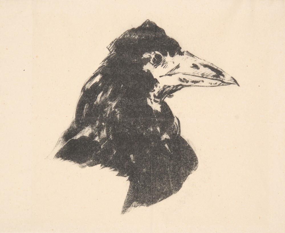 The Raven (Le corbeau); Design for the cover