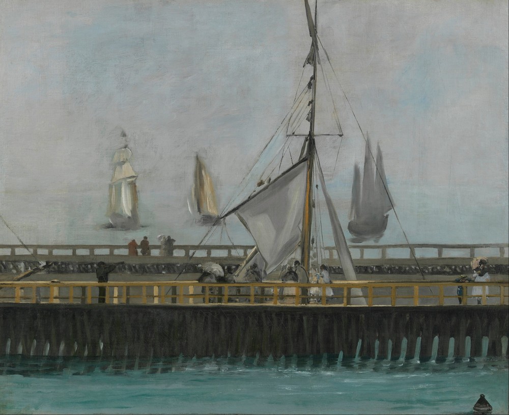 The jetty of Boulogne-sur-Mer