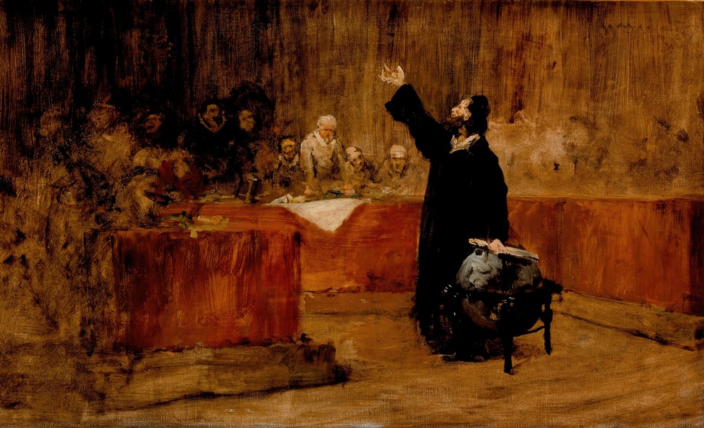 Christopher Columbus before the Council of Salamanca (circa 1876)