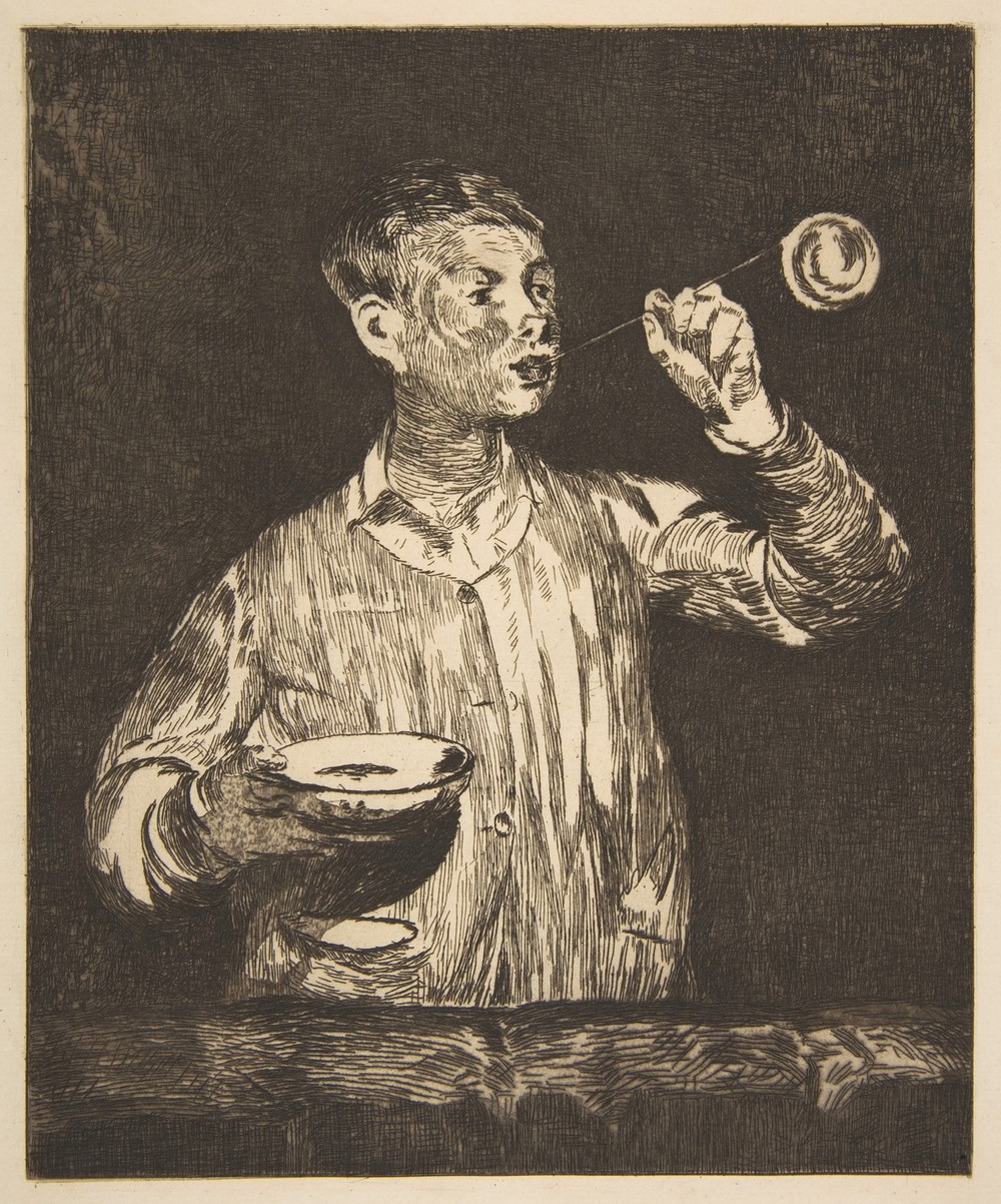 Boy with Soap Bubbles (1867–69)