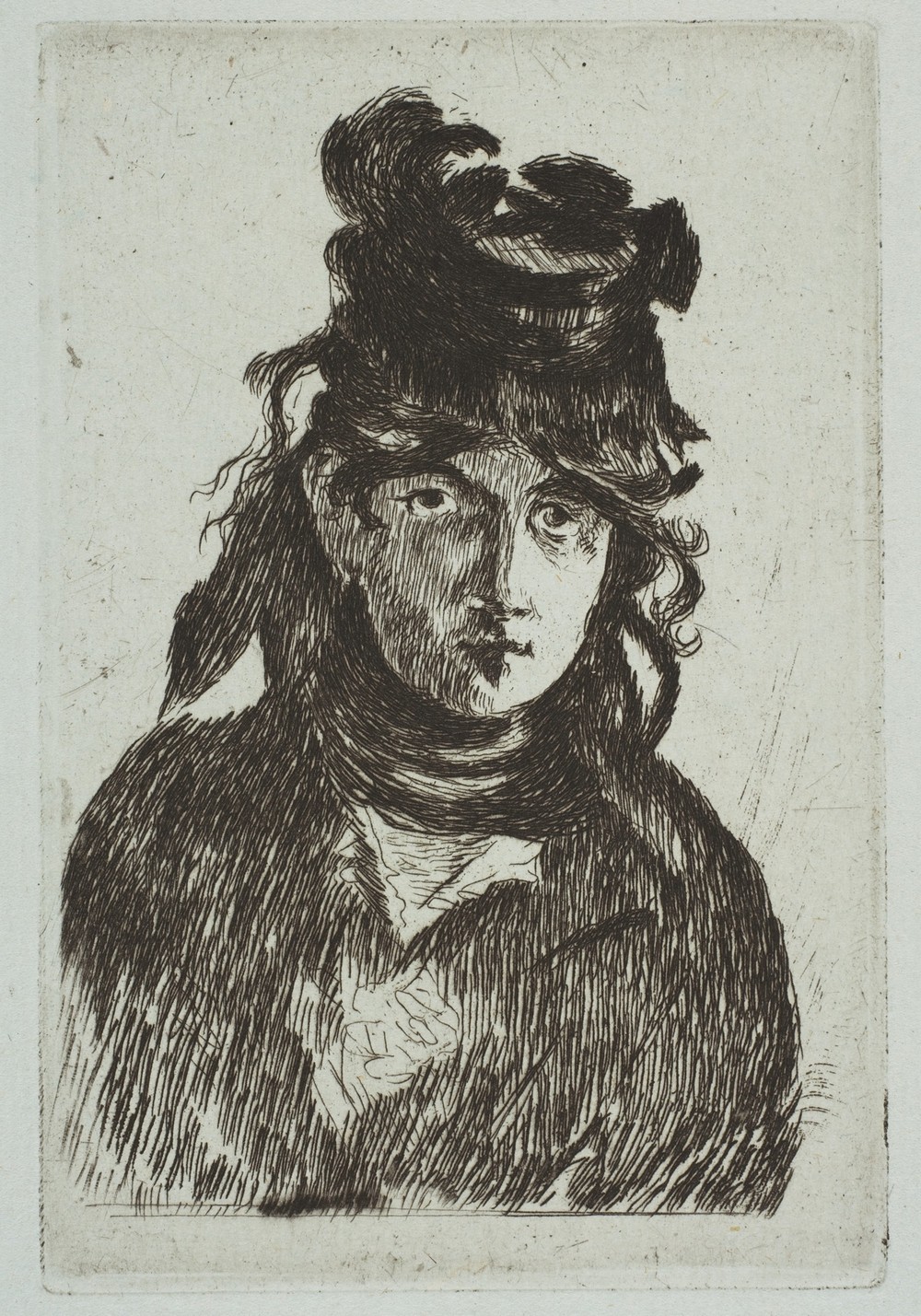 Portrait of Berthe Morisot (1872–74)