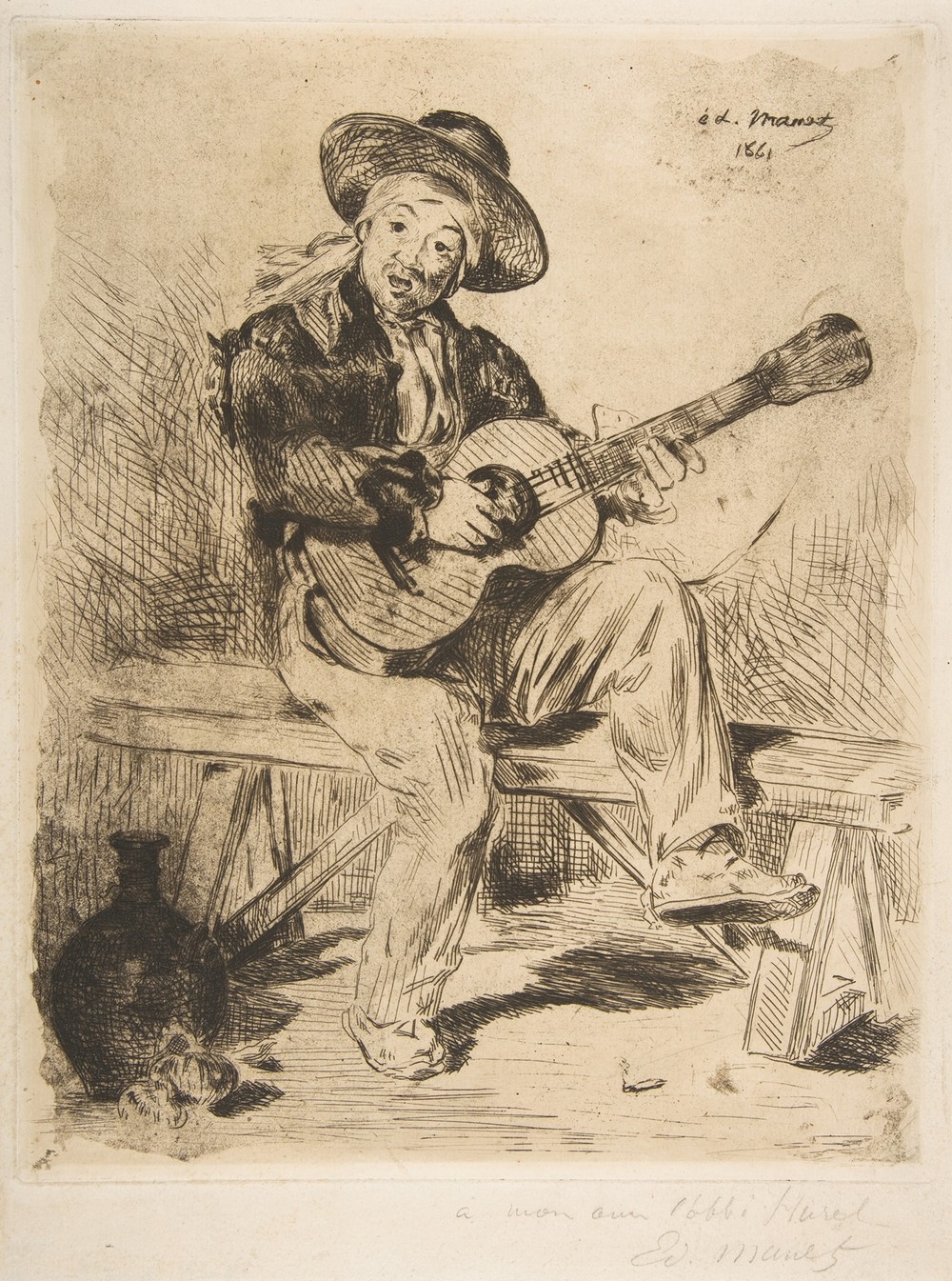 The Spanish Singer (Le Guitarrero) (1861–62)