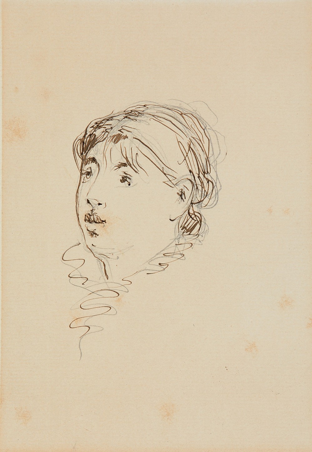 Tête de Marie Colombier