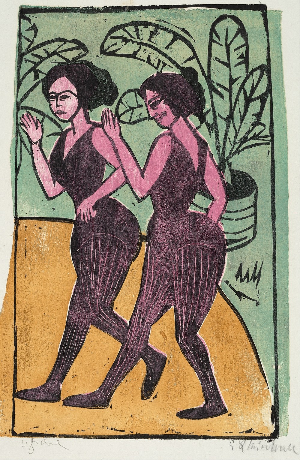 English Step Dancers