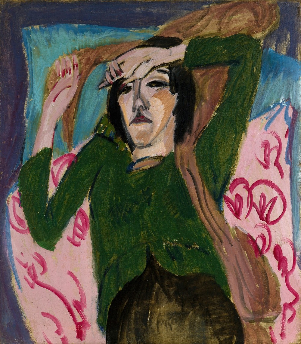 Woman in a Green Jacket