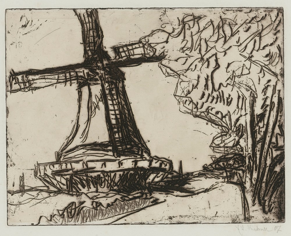 Windmühle Auf Fehmarn (Dube E 48)