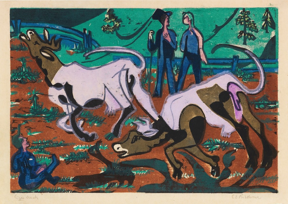 Kühe im Frühling (1933-34)