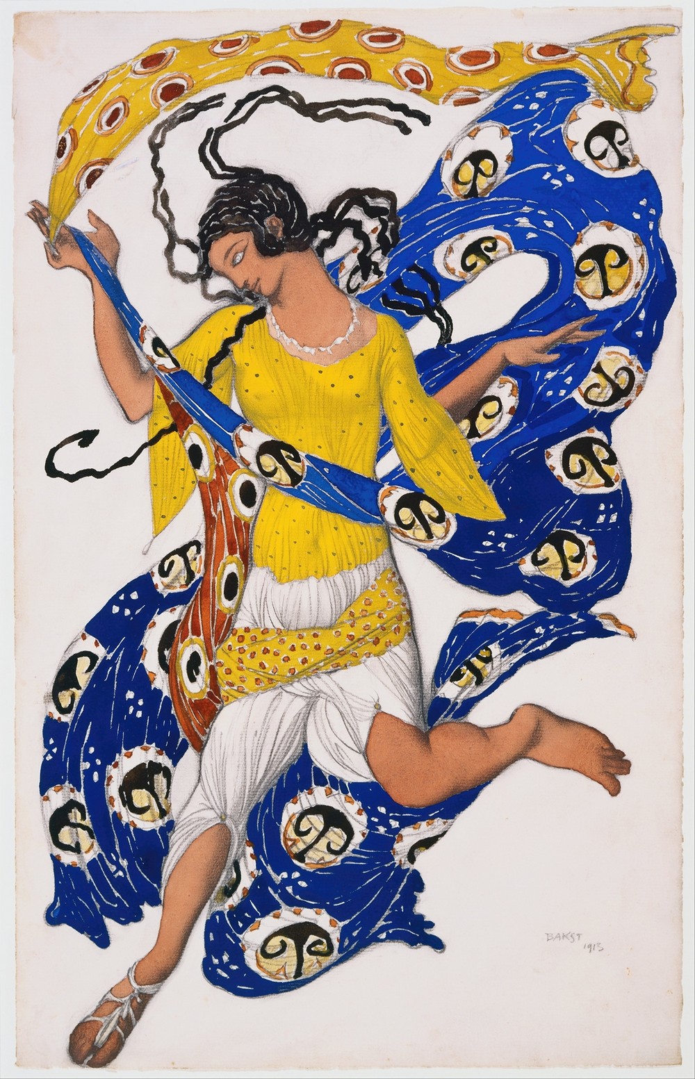 The Butterfly (Costume Design for Anna Pavlova)