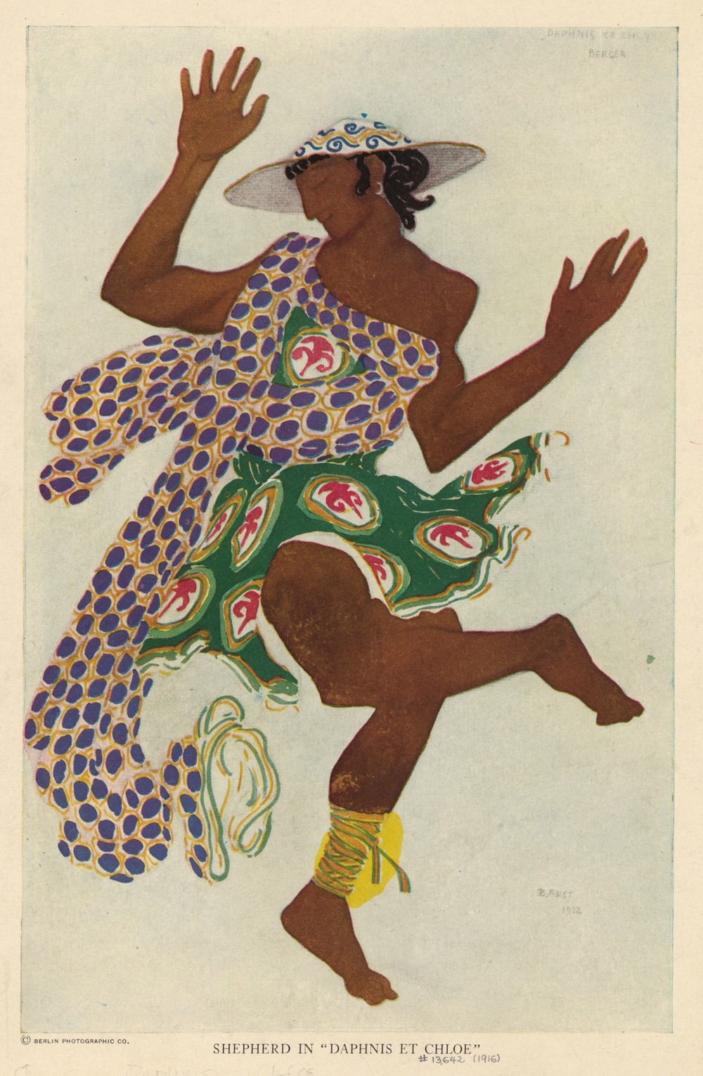 Shepherd in ‘Daphnis et Chloe’