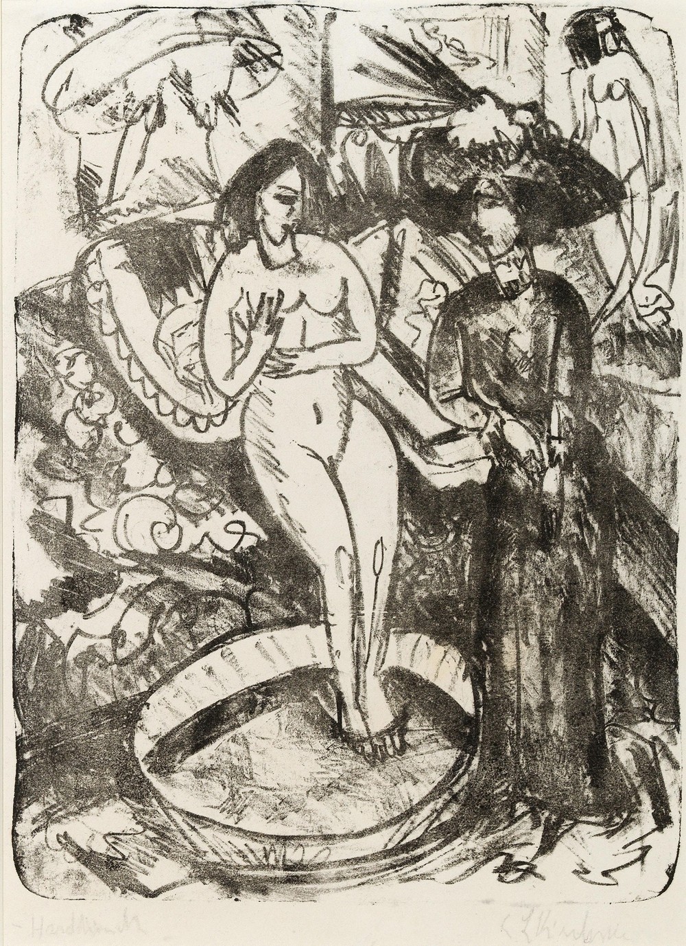 Der Besuch der Freundin (The visit of the girlfriend)