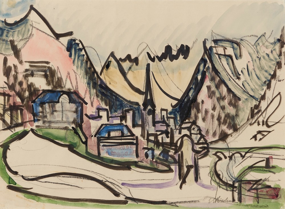 Davos im Winter (circa 1926)
