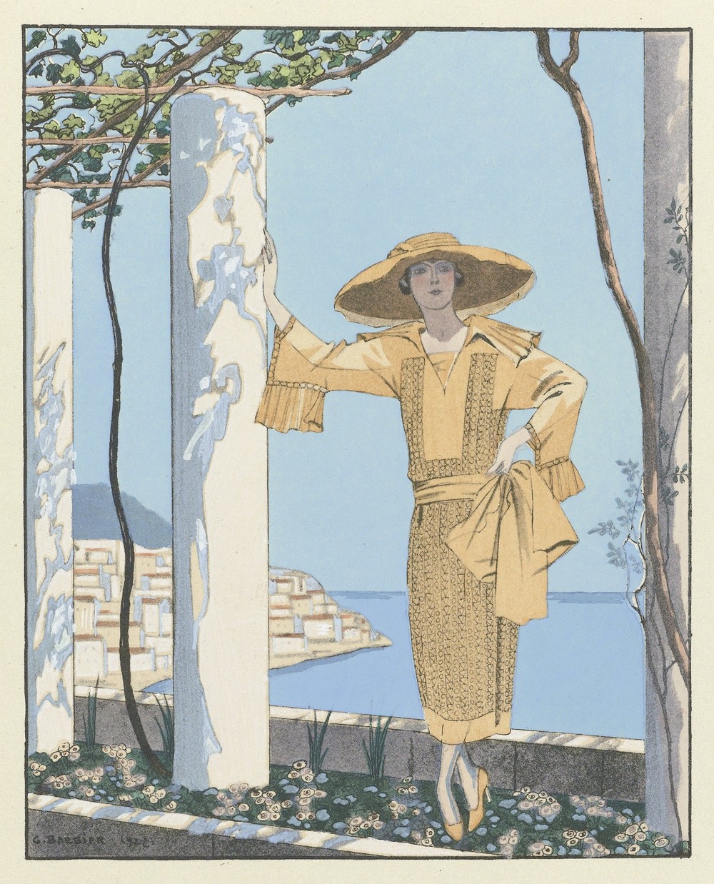 Amalfi. Robe, de Worth