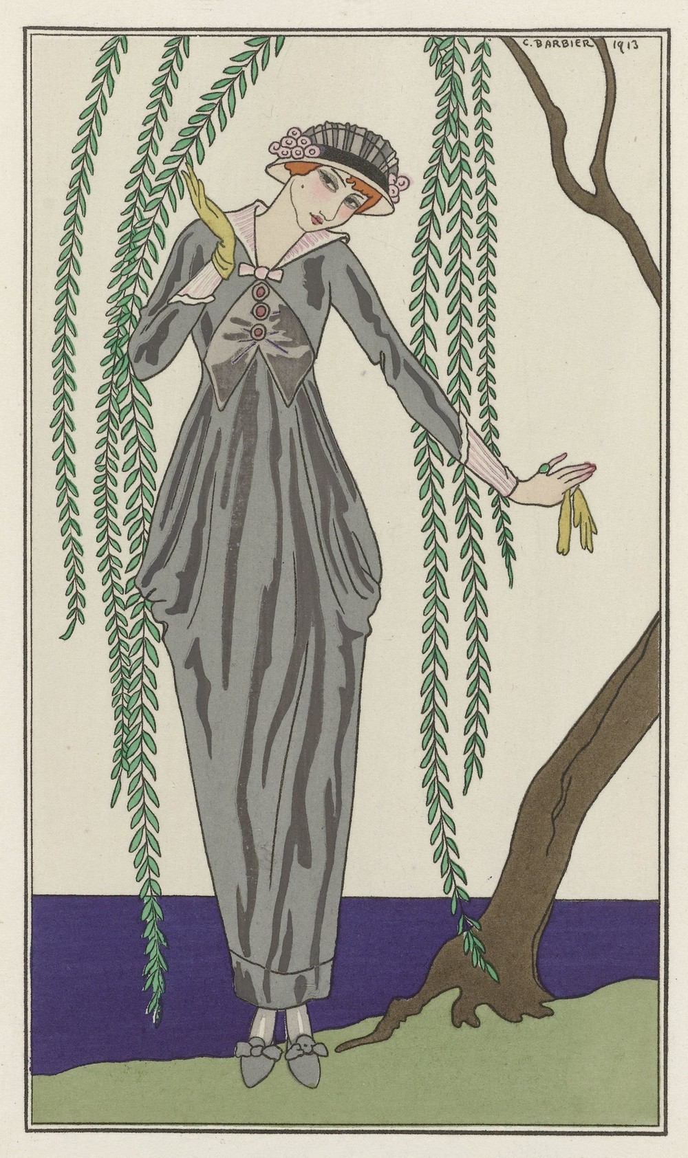 Robe de taffetas