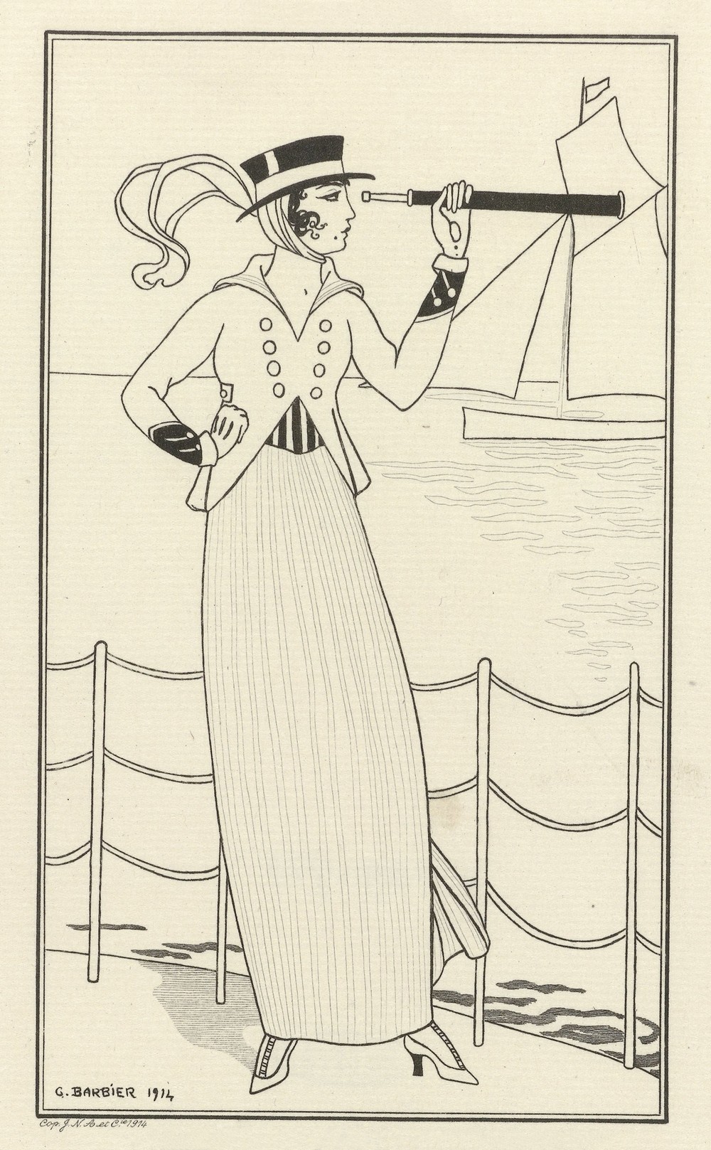 Costume de Yacht
