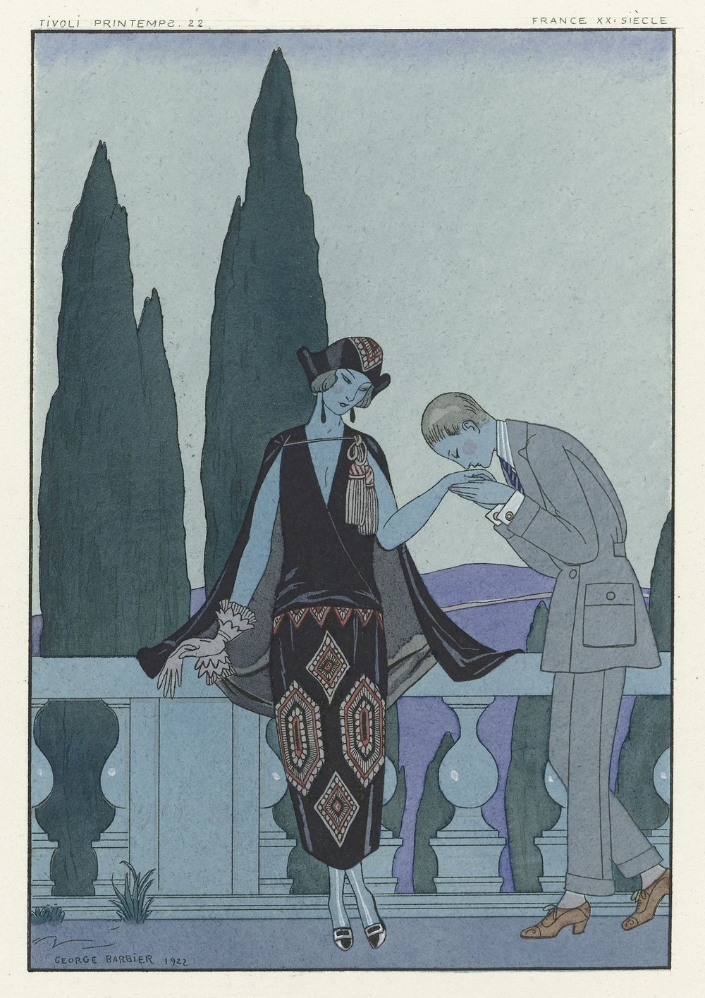 La Villa d’Este ; France XXe siècle