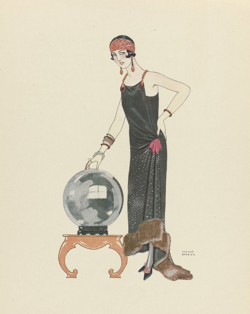 L’Empire du monde ; Robe du soir, de Worth