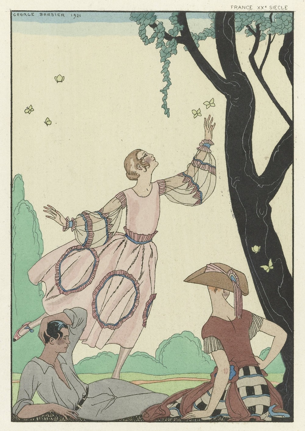 Papillons ; France XXe siècle