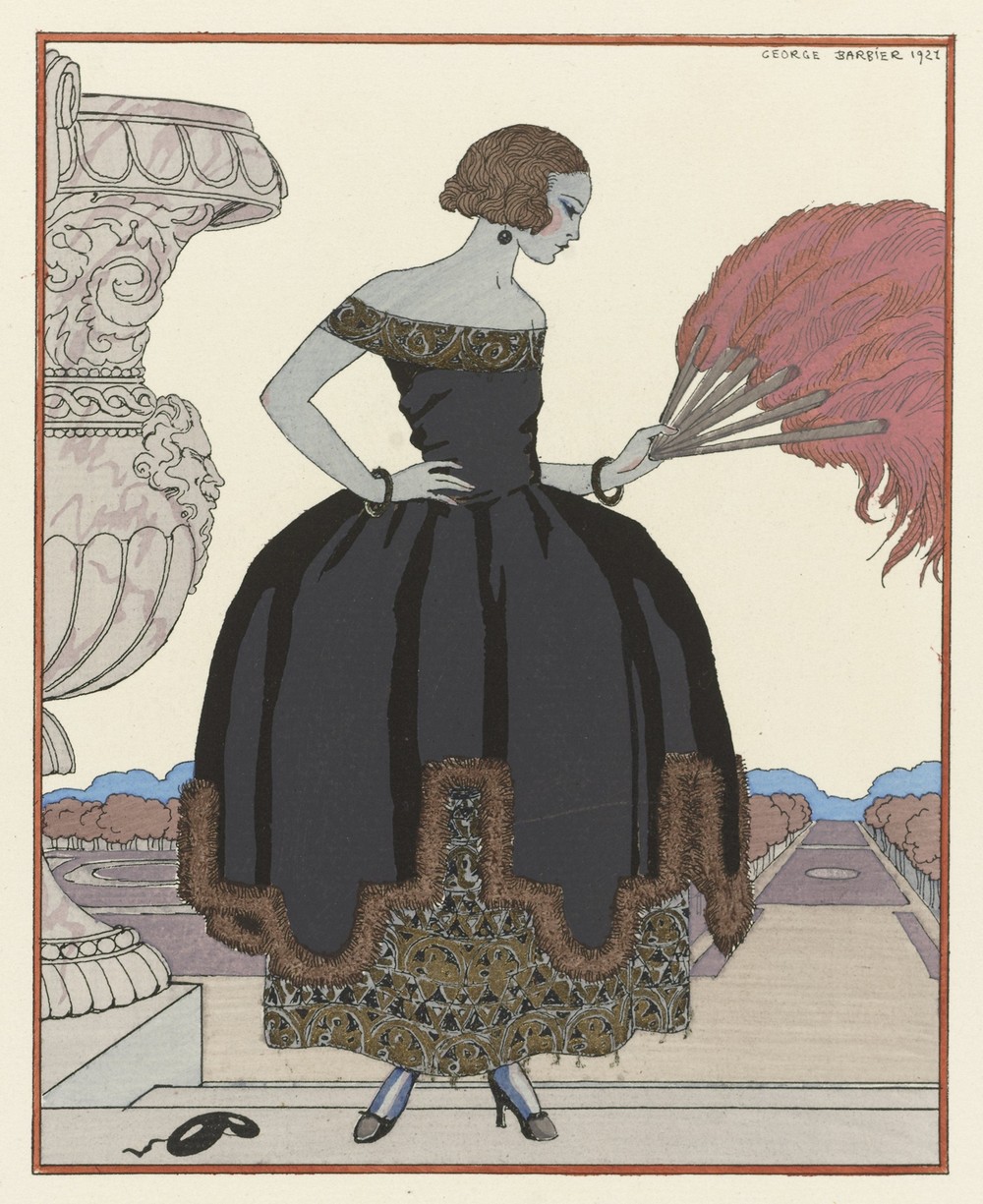 Pavane ; Robe du soir, de Worth