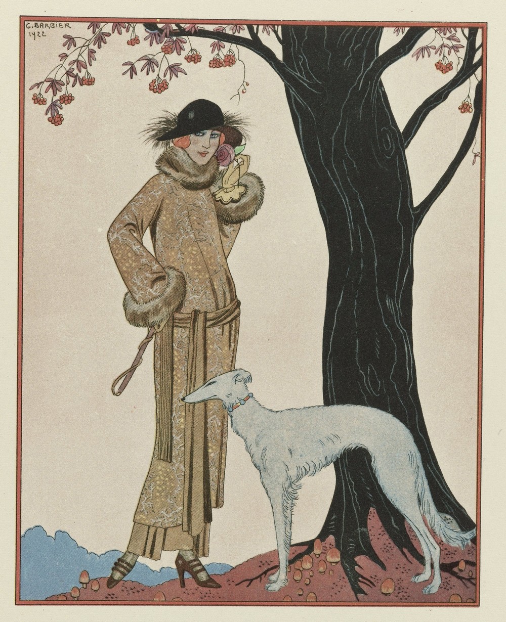 Symphonie automnale ; Manteau, et Robe d’après-midi, de Worth