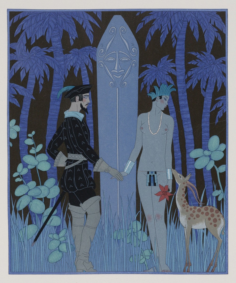 Pocohontas meeting John Smith
