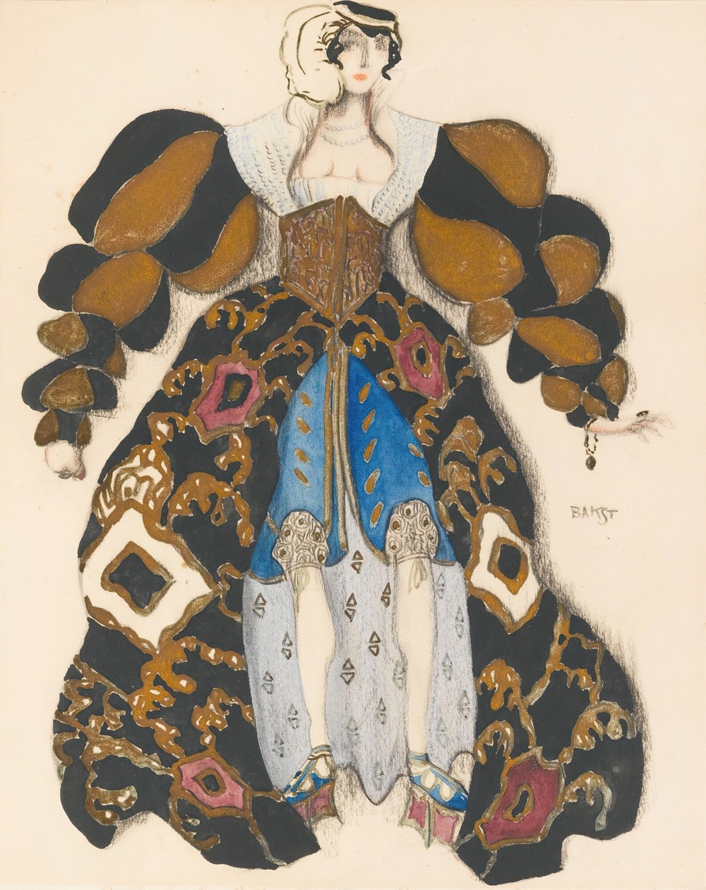 Costume Design For Potiphar’s Wife In The Legend Of Joseph