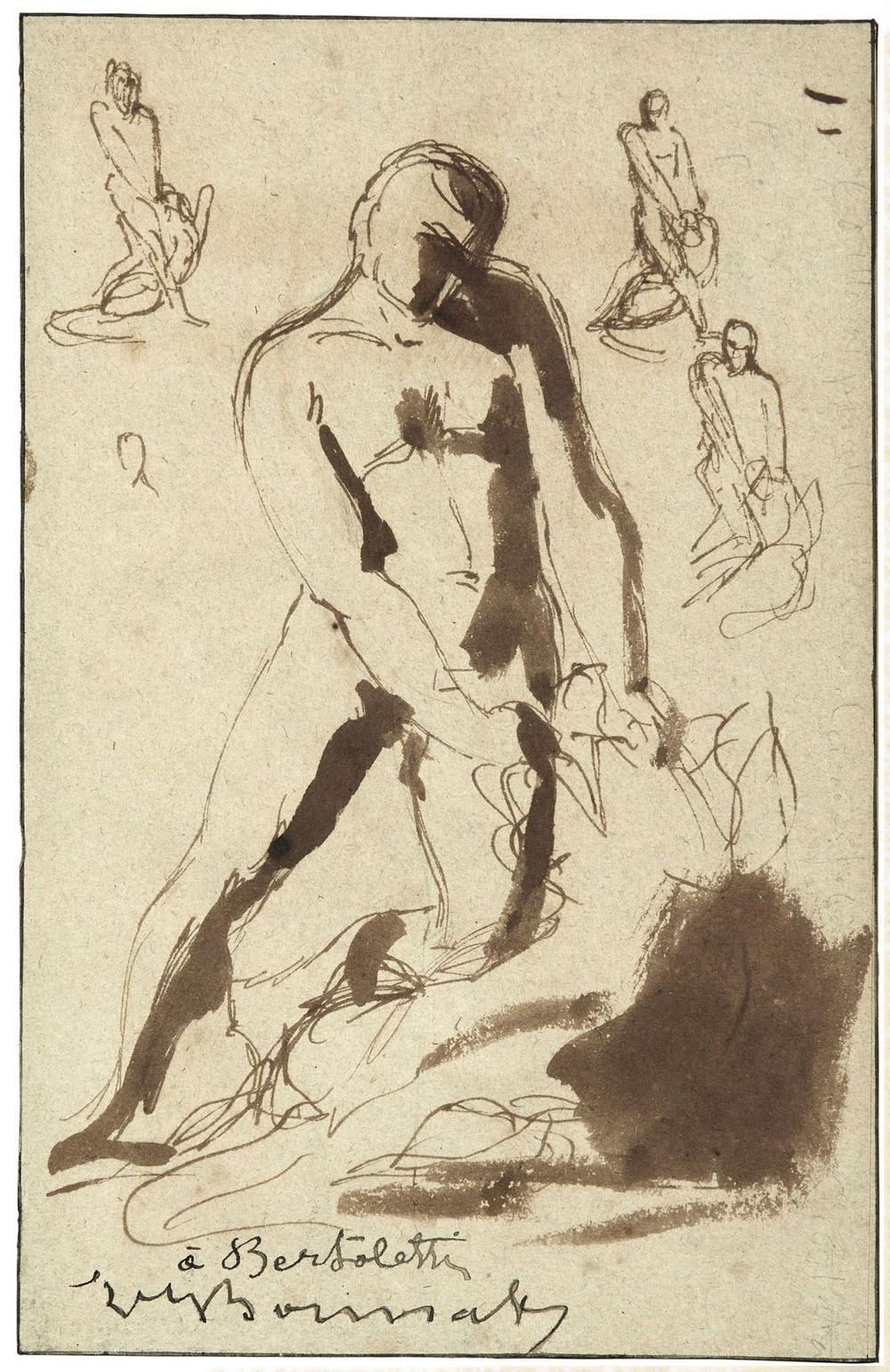Etude pour La Jeunesse de Samson
