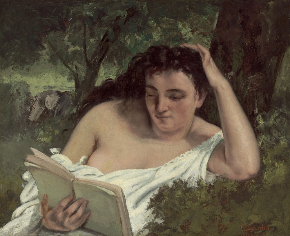 A Young Woman Reading (c. 1866-1868)