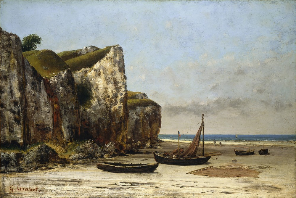 Beach in Normandy (c. 1872-1875)