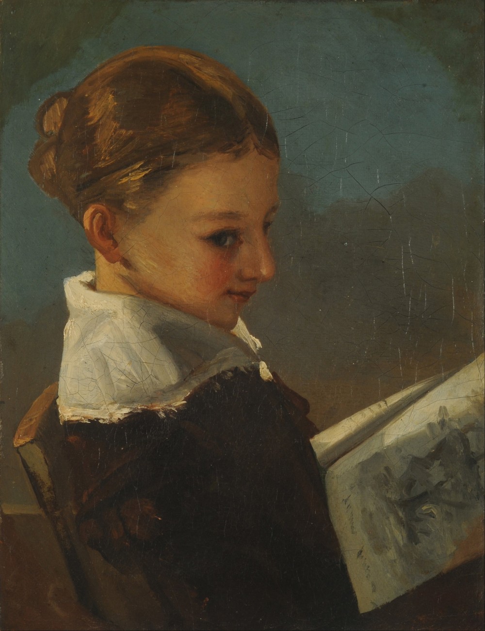 Julieta Courbet A La Edad De Diez Años (circa 1841)
