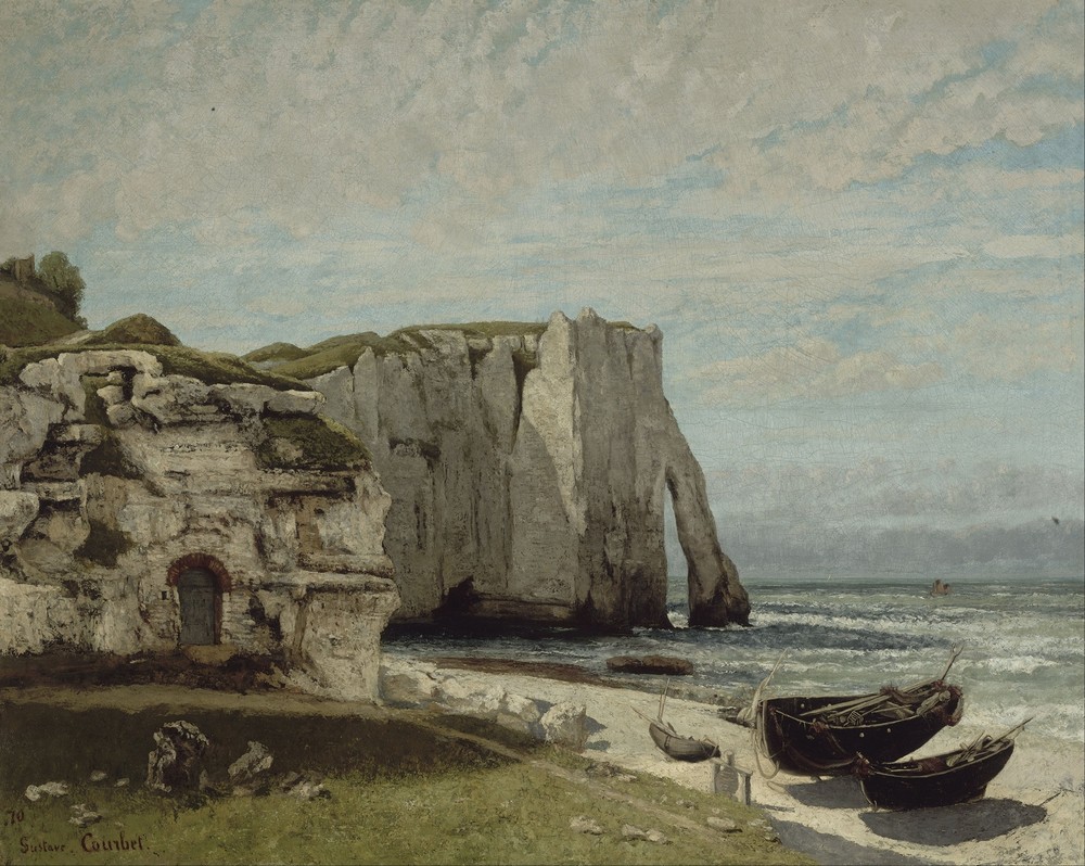 The Etretat Cliffs after the Storm