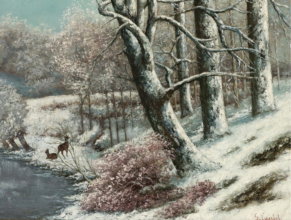 La Forêt En Hiver