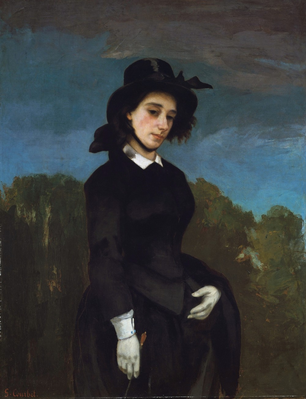 Woman in a Riding Habit (L’Amazone)