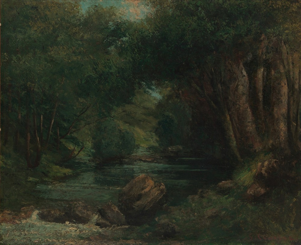 A Brook in the Forest (ca. 1868–77)