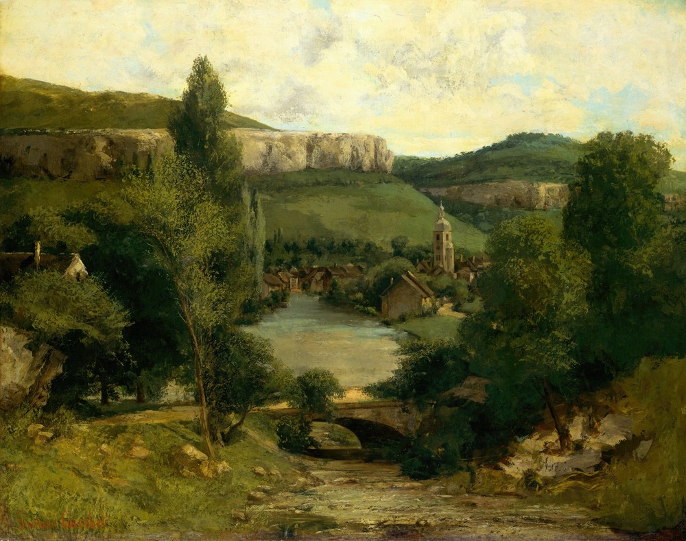 View of Ornans (mid-1850s)
