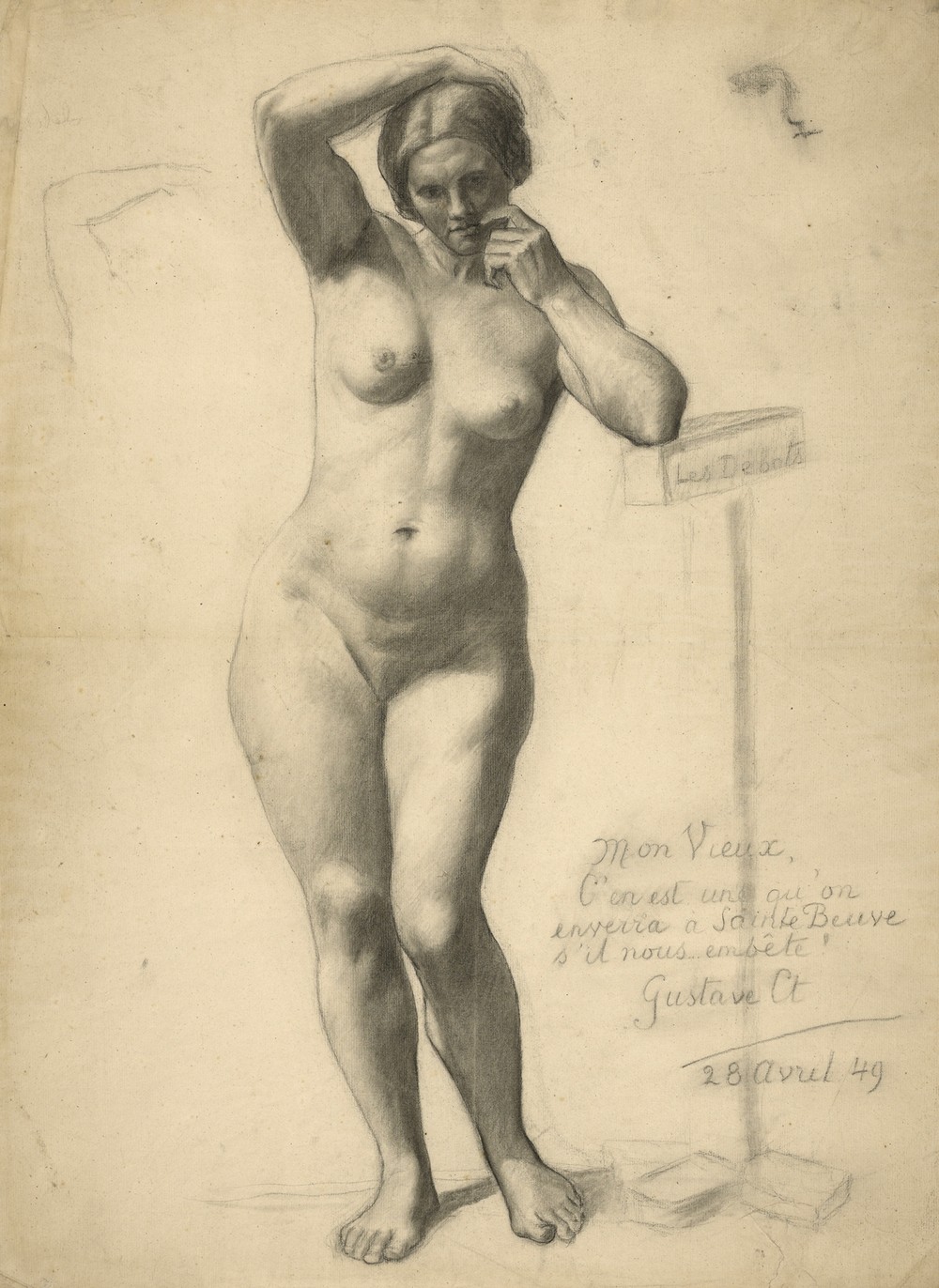 Standing Female Nude