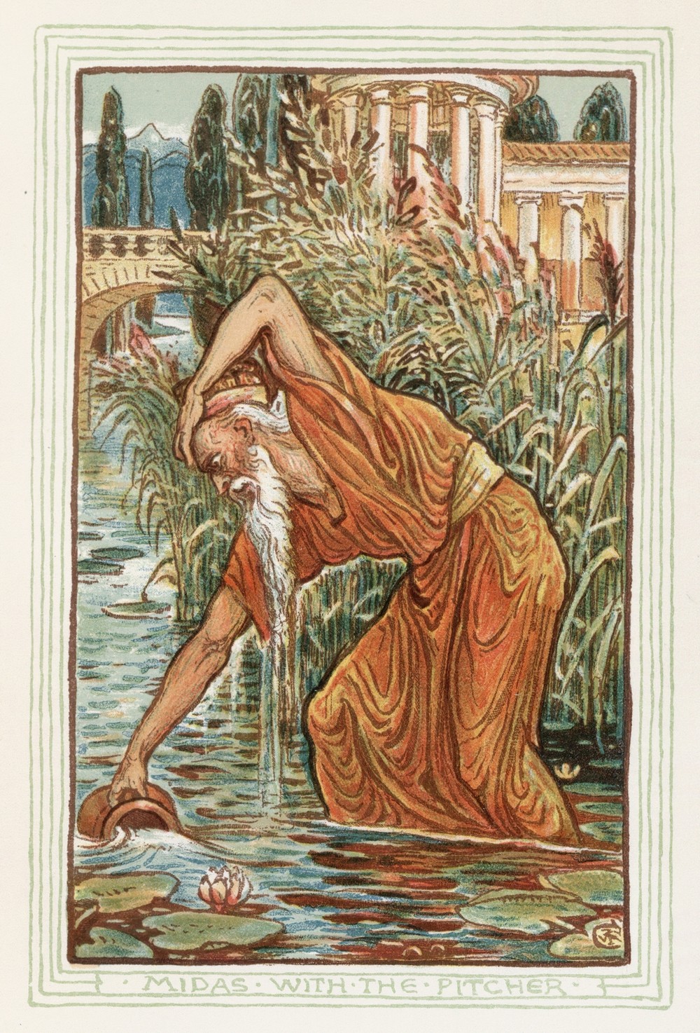 Midas with the Pitcher