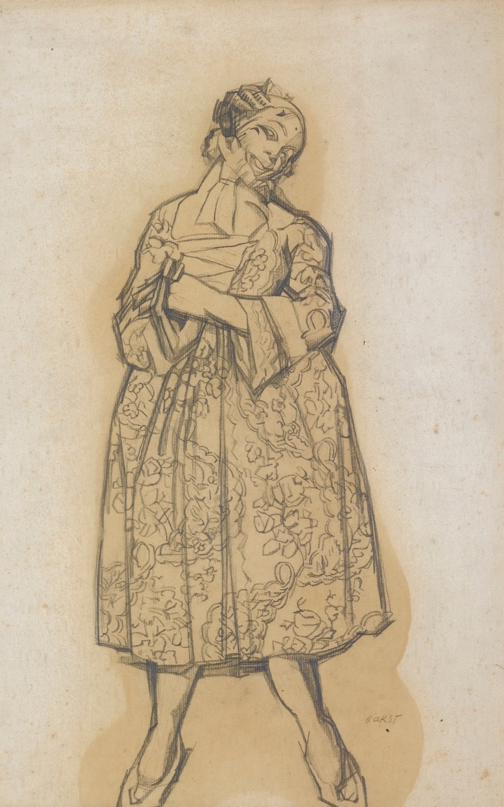 Costume Design For Dorothée From Les Femmes De Bonne Humeur