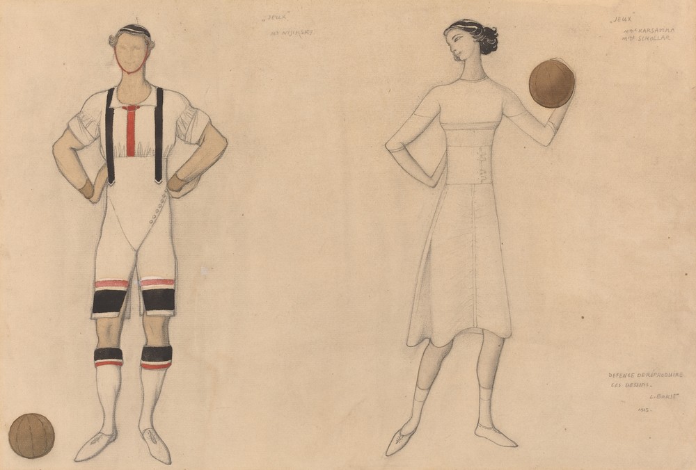 Costume Study for ‘Jeux’