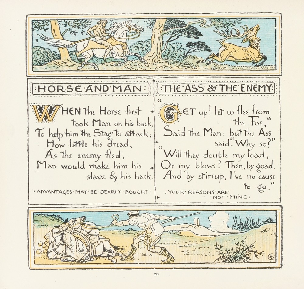 Horse and Man, The Ass and the Enemy