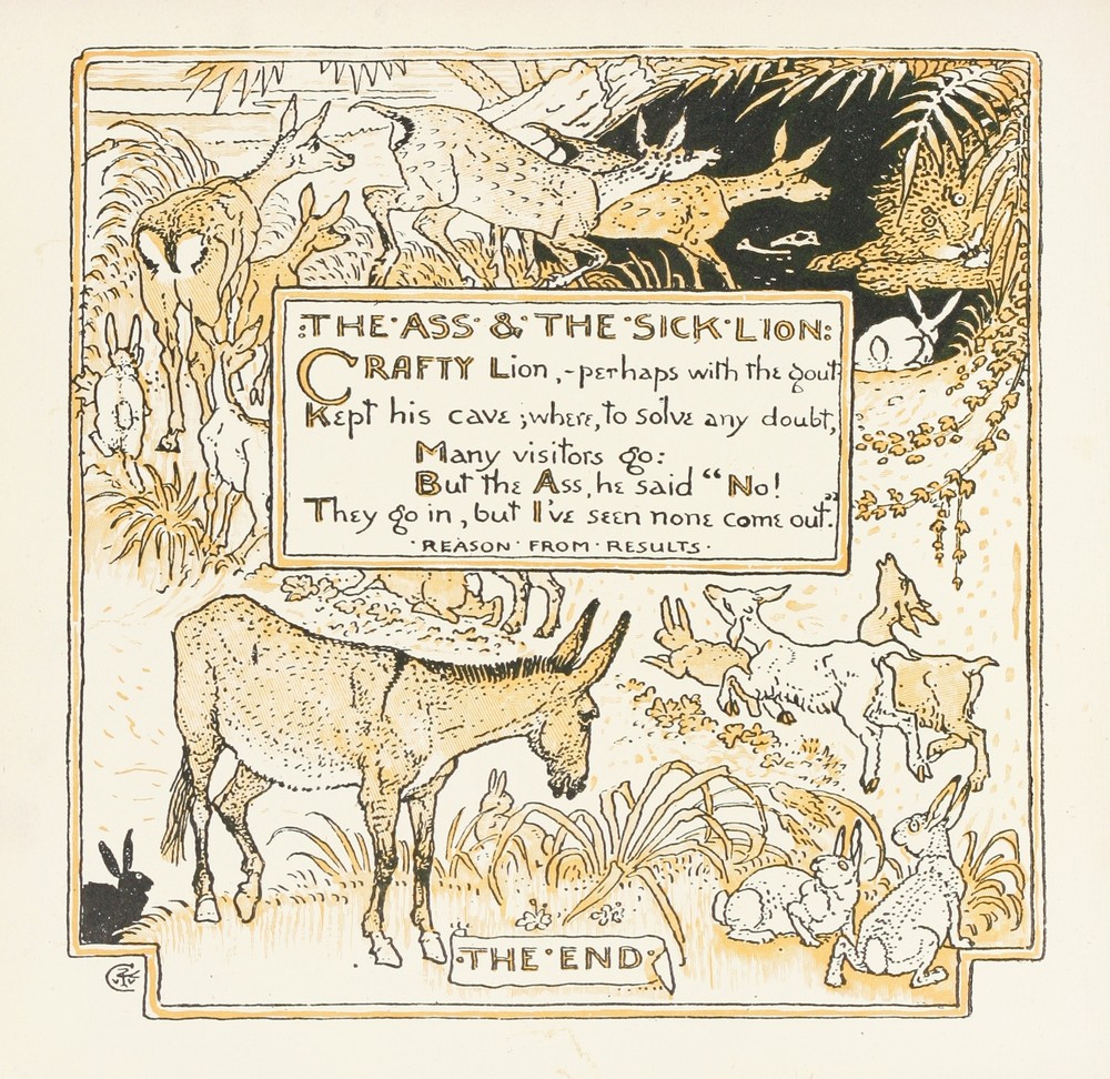 The Ass and the Sick Lion