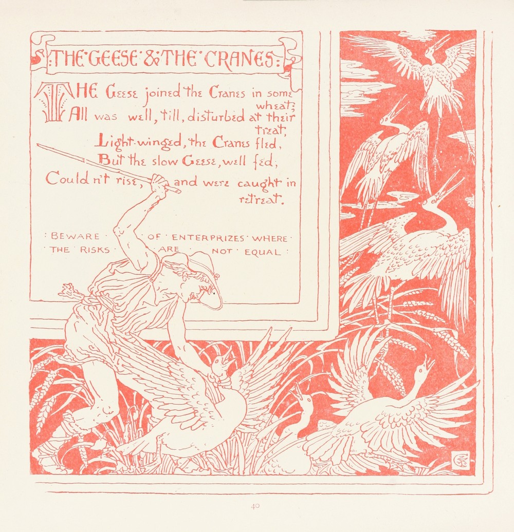 The Geese and the Cranes