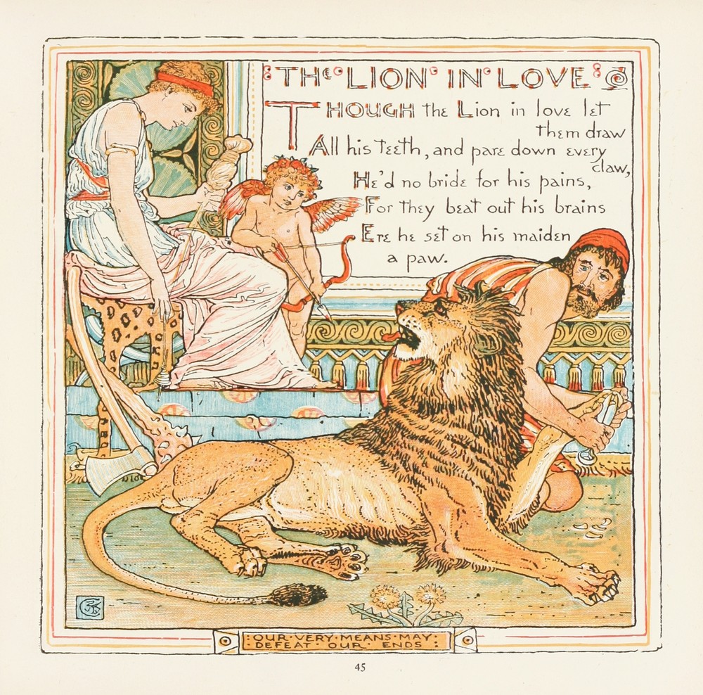 The Lion in love